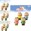 Entzückende PVC Shin-chan Figur Sammlerstück Niedlicher Cartoon-Charakter Ausstellungsstück Set
