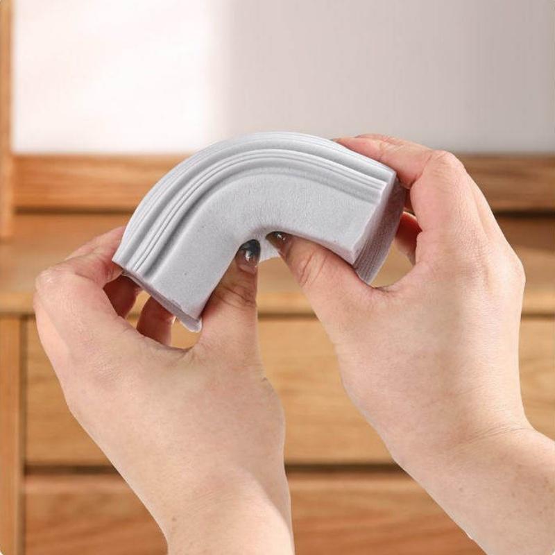 4Pcs Multipurpose PVA Sponge Scrubbers High Density Dust Cleaning Sponge Blocks for Car and Home
