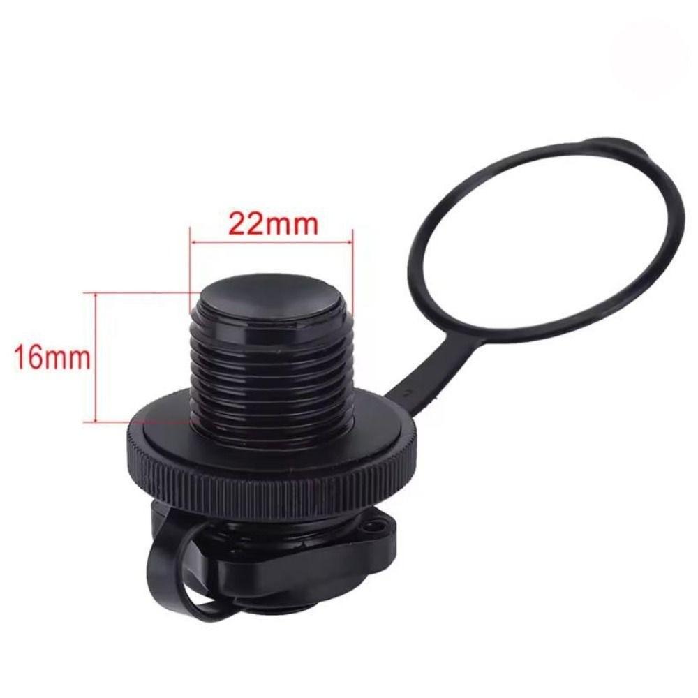 2pcs Plastic Anti Corrosion Replacement Screw Diameter 22mm Air Valve for Inflatable Rubber Dinghy