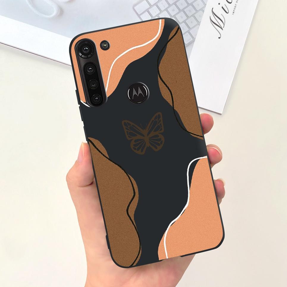 Für Motorola Moto G8 Power / G9 Power / G9 Play Rückabdeckung Coole Cartoon Mode Handyhülle Weiches Silikon Hülle MOTOG8 Power Etui