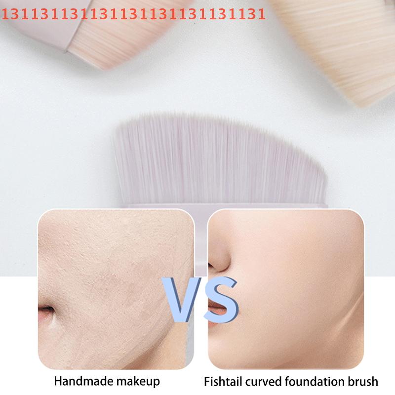 Traceless Mask Brush Mixed Cream Makeup Tool for All Skin Types Beauty Makeup Brushes Double-Headed Flat Foundation Brush