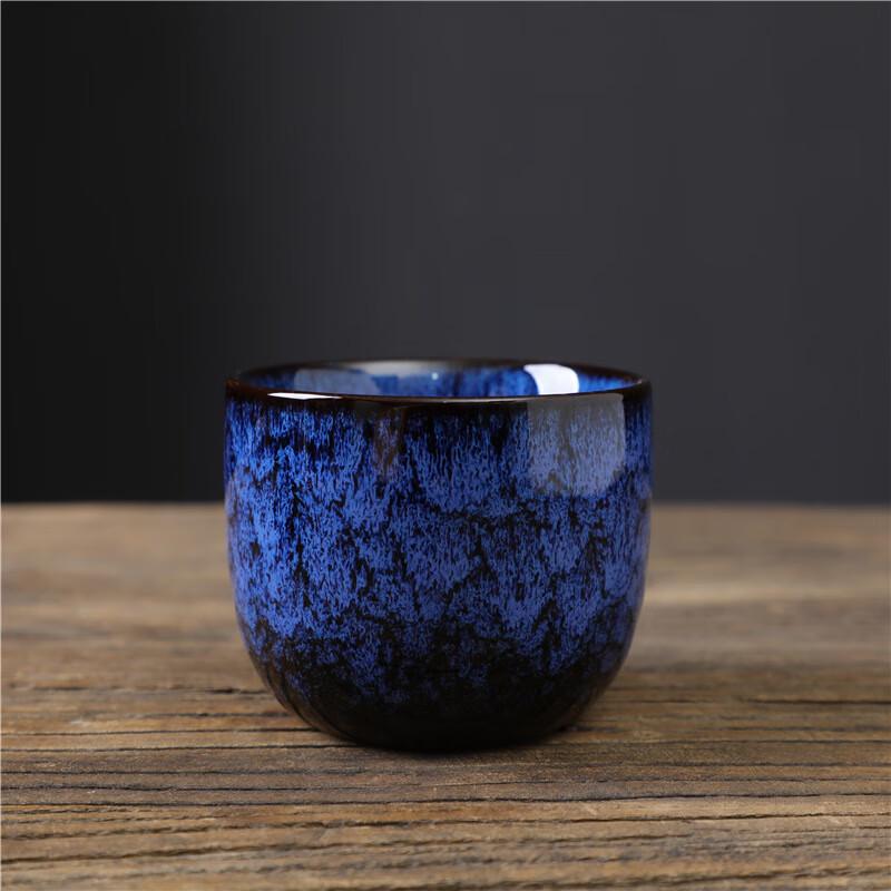 Jimo Retro Kiln-Glazed Ceramic Kung Fu Teacups