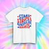 Stars Stripes Reproductive Rights Shirt S-5XL Patriotic Feminist Gift Tee