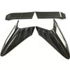 Carbon Fiber Style Rear Back Lamp Tail Light Cover Trim for Fit Toyota CHR C-HR 2016-2018