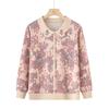 New Mom Spring Knitted Shirt Thin Top Two-piece Set Middle-aged Girl Spring and Autumn Long Sleeve Shirt