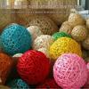 Smoldering Rattan and Willow Decor Balls: Hanging Ornaments for Malls, Schools, Bars, and Photography Props
