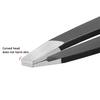 4-Pack Stainless Steel Tweezer Set Eye Brow Clips multifunctional Fine Hairs Puller for Facial Hair Removal and Splinter Removal