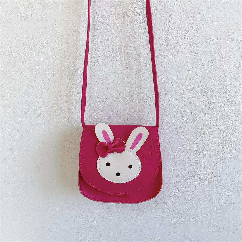 Adorable Cartoon Rabbit Crossbody Bag For Kids Perfect Summer Accessory In Multiple Colors
