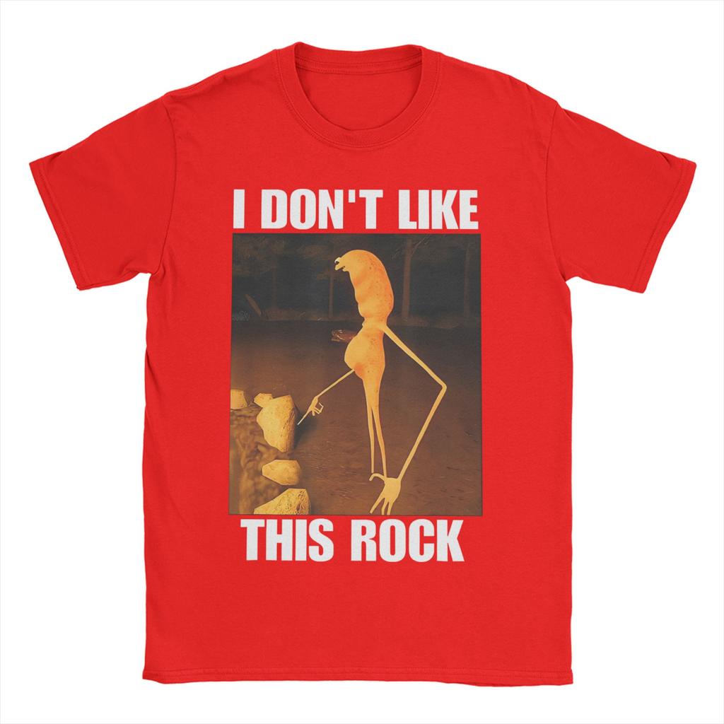 T-shirt Homme Femme Je N'aime Pas Cette Roche Décontracté Pur Coton T-shirt Manches Courtes Marcus Le Ver T-shirt Col Rond Hauts Adulte
