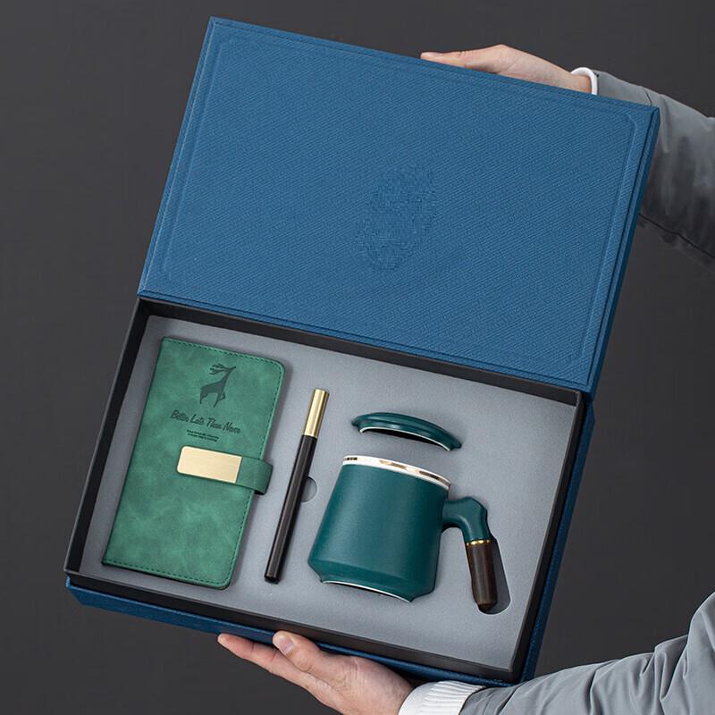 Shangqi Ceramic Cup & Notebook Gift Set
