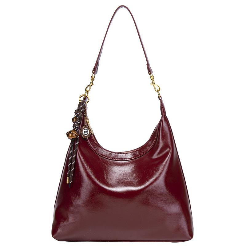 Underarm bag women's 2025 autumn and winter new simple casual versatile shoulder bag high sense retro large capacity tote bag