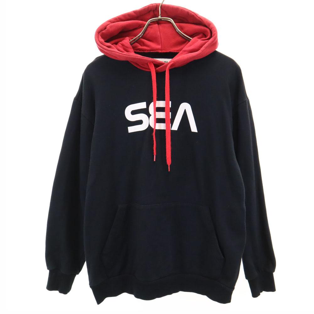 WIND AND SEA Long Sleeve Sweatshirts M Black Men's Used