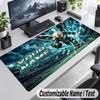 Philadelphia Eagles Personalized Large Mouse Pad Custom Name Text Extended Desk Mat Gaming Mousepad