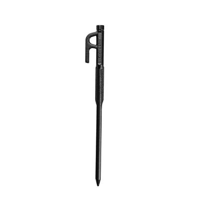 CAPTAIN STAG Estaca Forjada Estaca Forjada Sólida 20cm Cation Eletrodeposição Preto Fabricado no Japão UA-4547