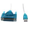 USB auf DB25 Buchse Parallelport-Druckerkabel für Desktop-Computer