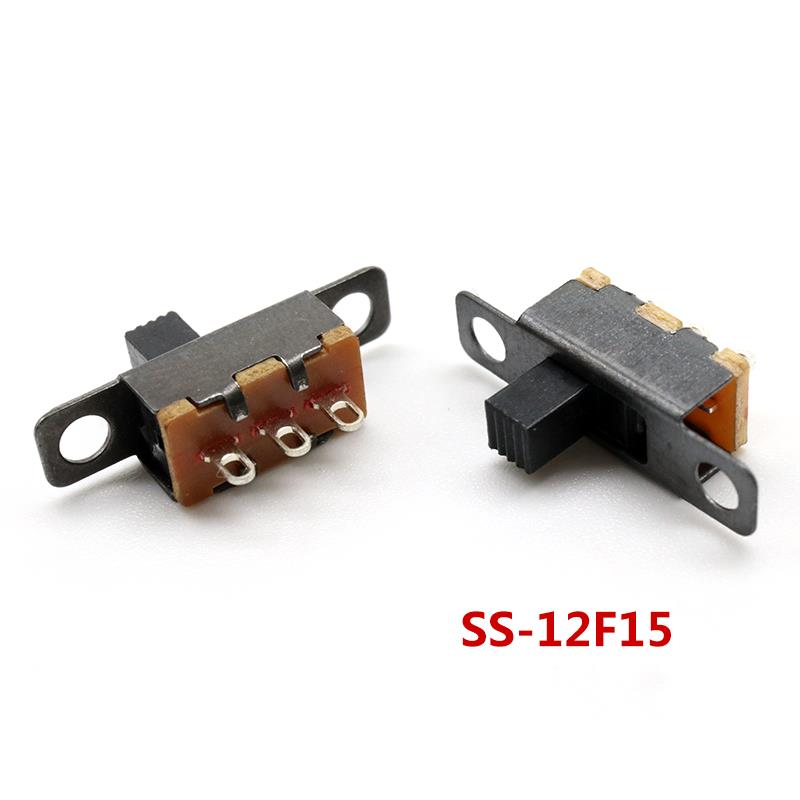 10PCS Mini Slide Switch DIP PCB Toggle Switch SPST SPDT 2/3 Pin Tactile Switch for Electronic Projects