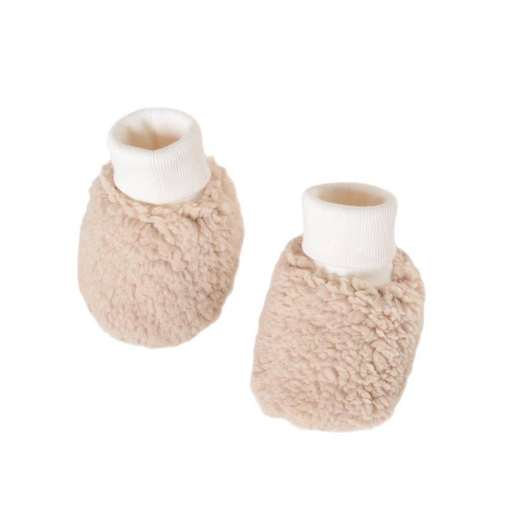 Sonbahar Kış Kalınlaştırılmış Flanel Bebek Yürümeye Başlayan Çocuk Ayakkabıları - Kaymaz Yumuşak Taban, Sıcak Yüksek Bilekli Çoraplar