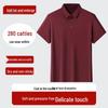 Men's Plus Size Short Sleeve Business Casual Polo Shirt