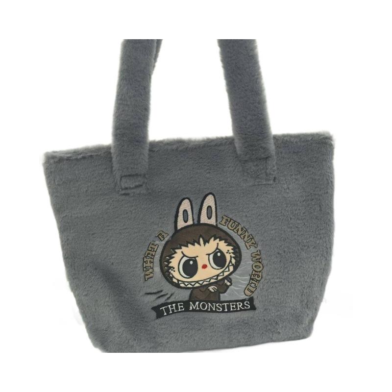 New Rabu Plush Bag Cartoon Cute Handbag Shoulder Bag Crossbody Bag for Children's Girlfriend