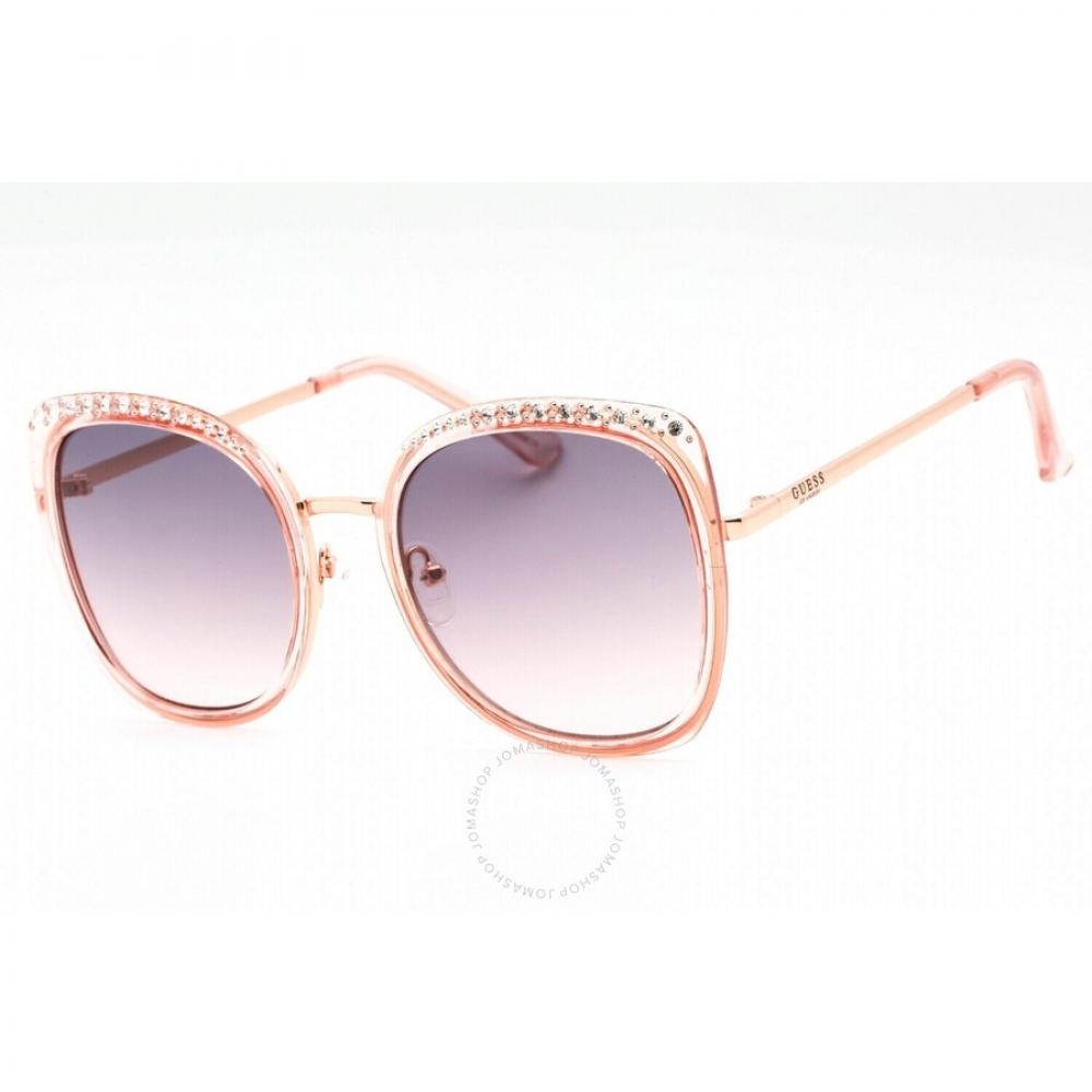 

Guess Factory Gradent Bordeaux Butterfly Женские солнцезащитные очки GF0381 72T 56