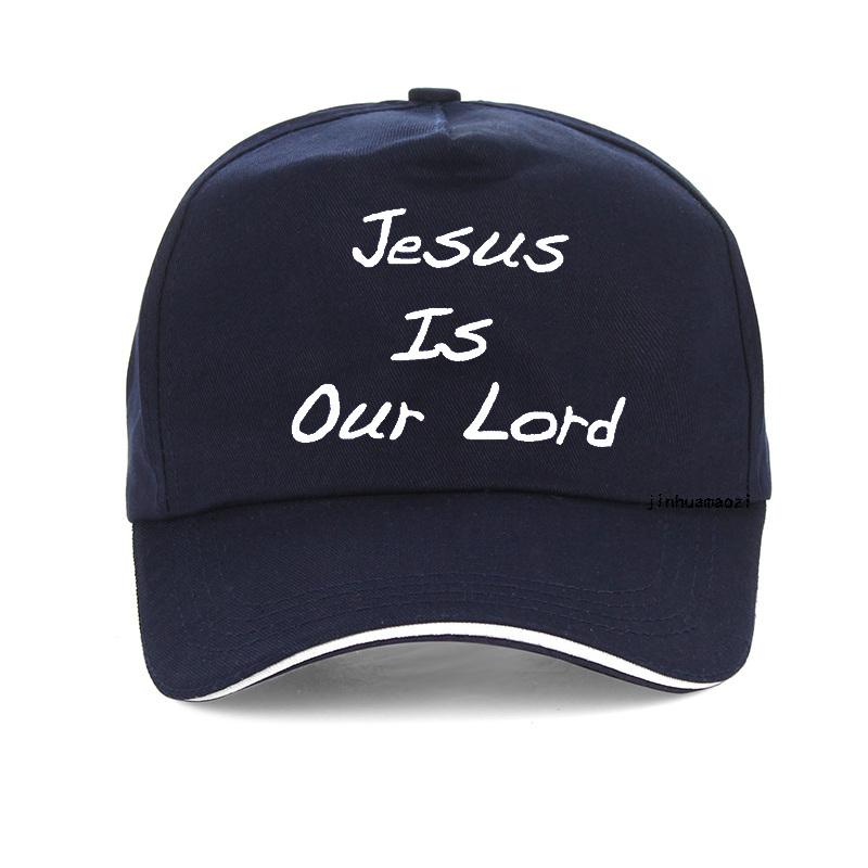 Jesus is our lord Baseball Cap High Quality Solid Snapback Cap For Unisex Women Hip Hop Cap Dad Hat Bone