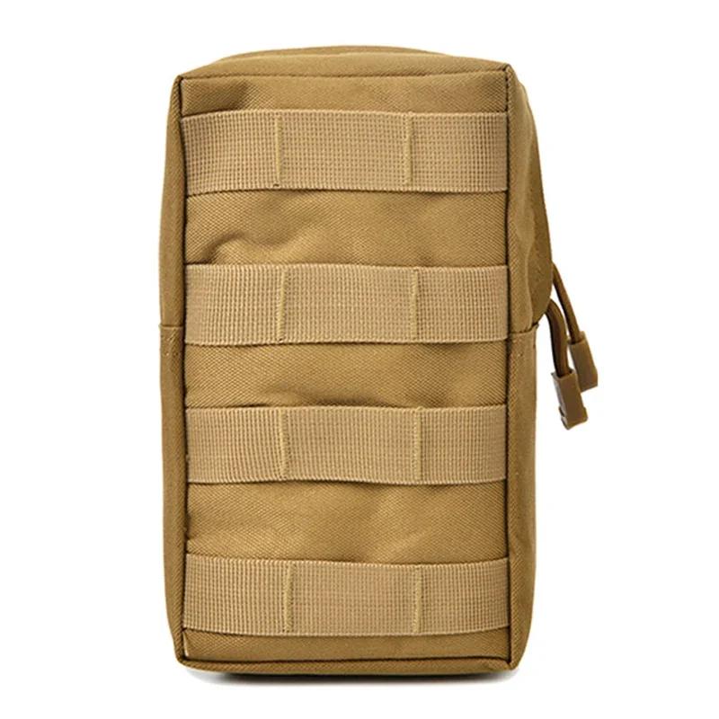 

Outdoor Tactical Molle EDC Pouch Waterproof 1000D Nylon Multi Purpose Army Tactical Pack Universal Hunting Camping Equipment Bag дубильна кора