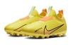 Nike Zoom Vapor 15 Killer 15 Academy HG Slip Resistant Cushioning Abrasion Resistant Low top Soccer Shoes Yellow Kids' DJ5618-780
