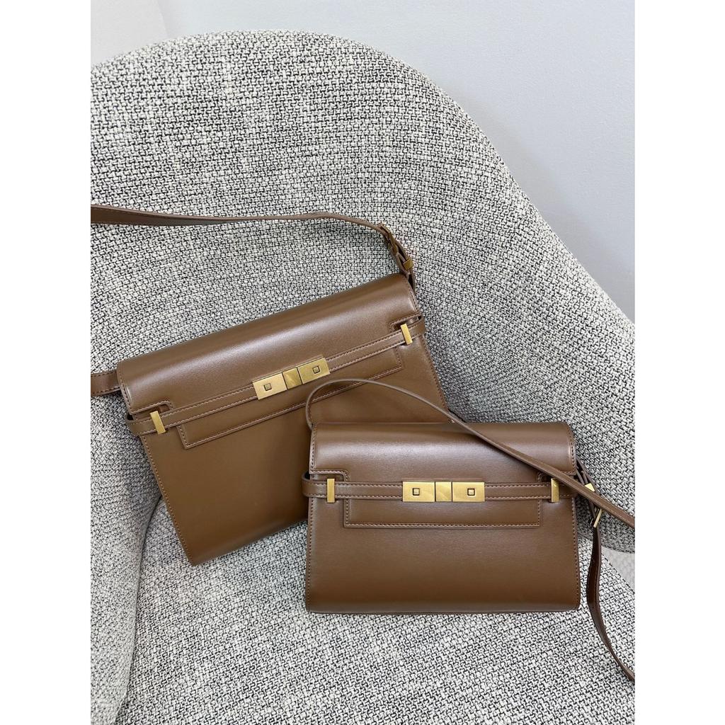 Poplar Grove Manhattan Unterarmtasche Premium Alligatorleder BOX Vintage Pendler Schultertasche Baguette Tasche Damen