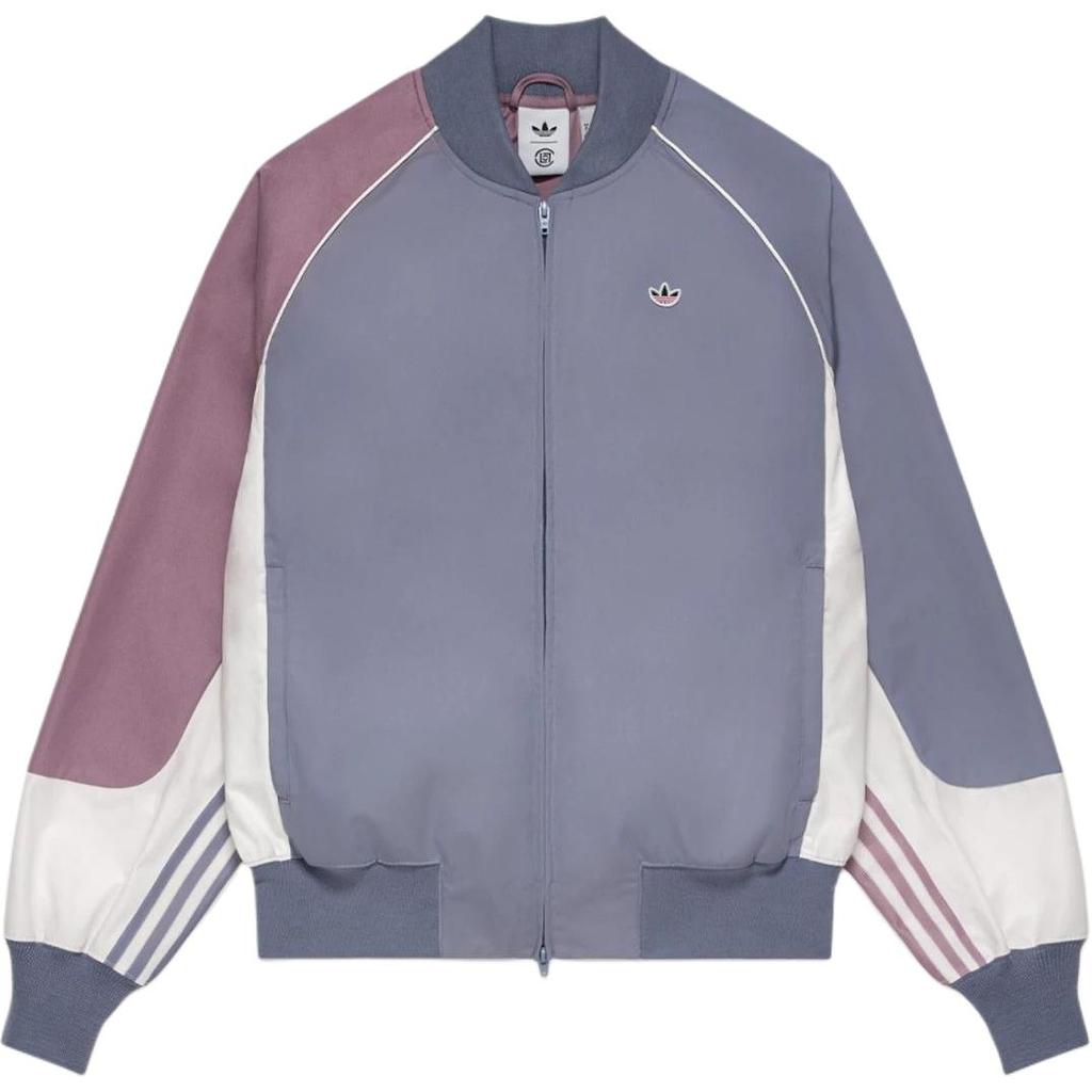 adidas x CLOT Edison Chen Collegiate Jacket Purple Unisex Streetwear IY6519