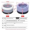 Universal Anti-Slip Vibration-Reducing Base Pad for Washing Machines & Refrigerators, Adjustable Height Stand