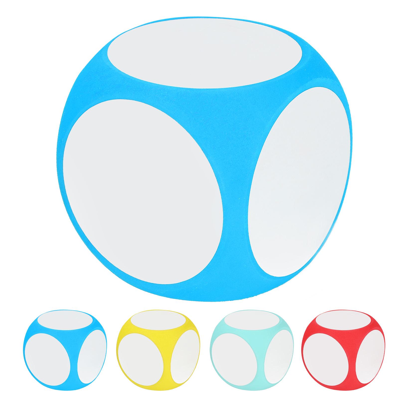 Протираемые кубики кубические портативные очищаемые кубики для письма яркие цветные — фото 3