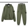CrossSTONE Sitong Island Kapuzenpullover mit Reißverschluss & Jogginghosen-Set für Herren