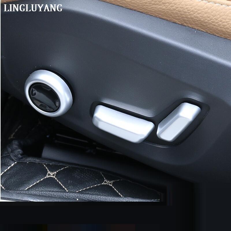 Car Accessories for Volvo Xc60 S90 V90 Xc90 S60 V60 Seat Adjustment Electric Decorative Cover Key Box Car