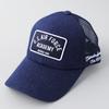 AVIREX Mesh Military American Casual Summer Baseball Air Force Indigo 6-Panel Cap, Low-Profile Cap, Embroidered, Men's MA-1 Cap,