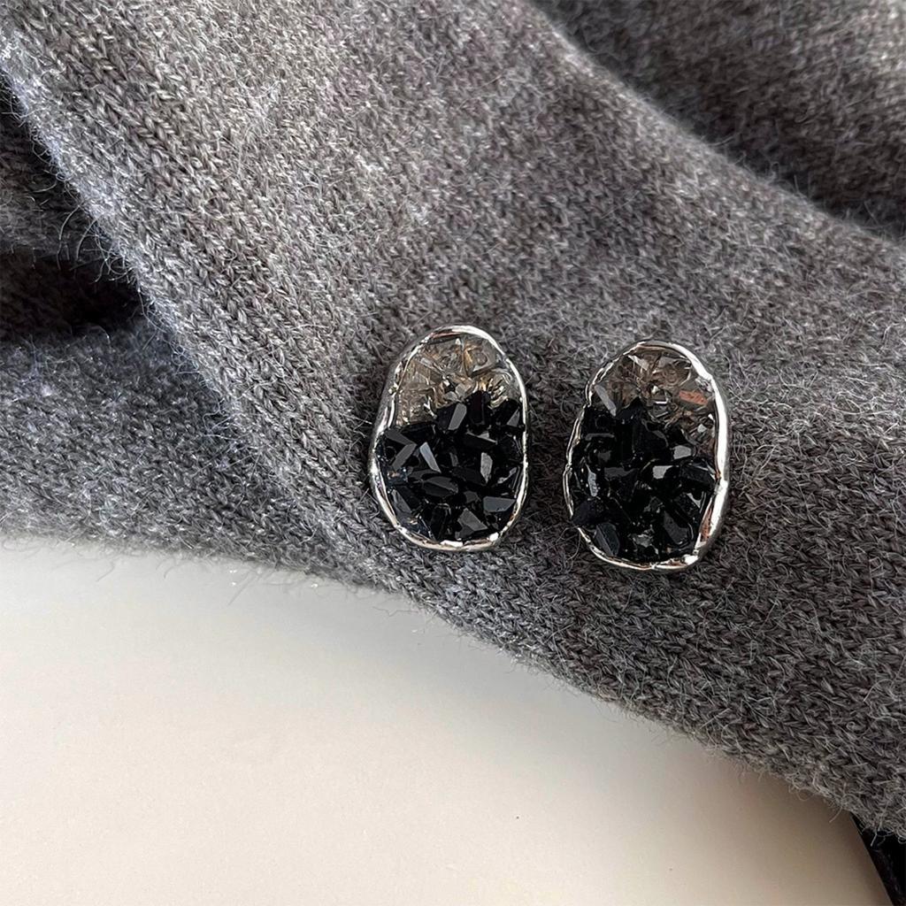 Orecchini in Cristallo Gradiente da Donna, Orecchini Dolci e alla Moda Giapponesi e Coreani, Orecchini di Alta Gamma per il Pendolarismo