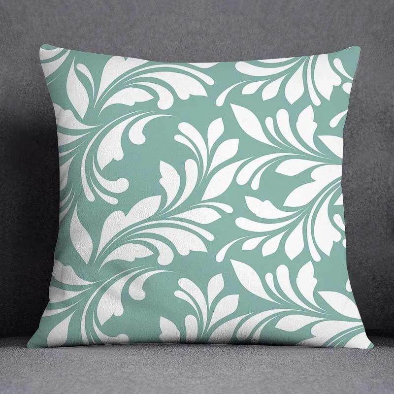 Fresh Geometric Print Pillowcase Interior Decoration Office Living Room Home Pillowcase