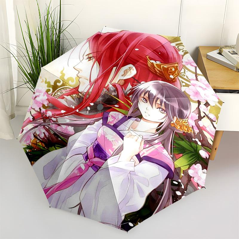 

1pc Cherry Blossom Fantasy: Automatic Opening Umbrella with Elegant Design - Perfect for Fans, Travelers, and Daily Use.U077