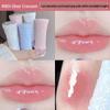Flower Knows Swan Ballet Lip Glaze: Mirror Finish, Non-Transfer, Watery Light, Nude Lipstick for Women.