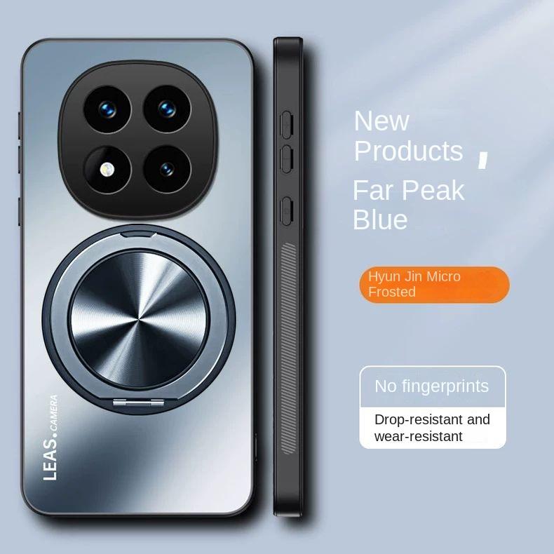 

Для Xiaomi POCO X7 Чехол Жесткий AG Матовый С Кольцом Подставка Магнитный Защитный Чехол Для Xiaomi POCO X7 Pro X 7 Чехол Для Телефона For POCO X7 Pro синий