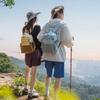 Schoolbag Outdoor Hiking Bag Sports Backpack Couple Travel Light Hiking Backpack Versatile School Bag Commuter