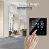 Wi-Fi Smart Thermostat Temperature Controller for Electric Heating LCD Display Touch Screen Week Programmable App Control Underfloor Heating
