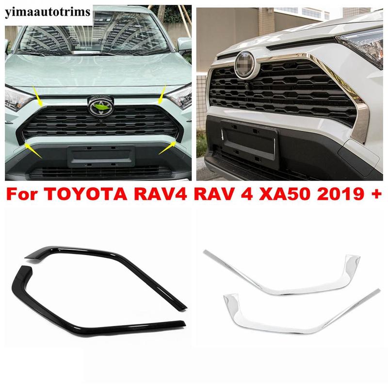 Upper Front Grille ect Screening Mesh Front Grille ert Net Protective Cover Strip For TOYOTA RAV4 RAV 4 XA50  - 2024