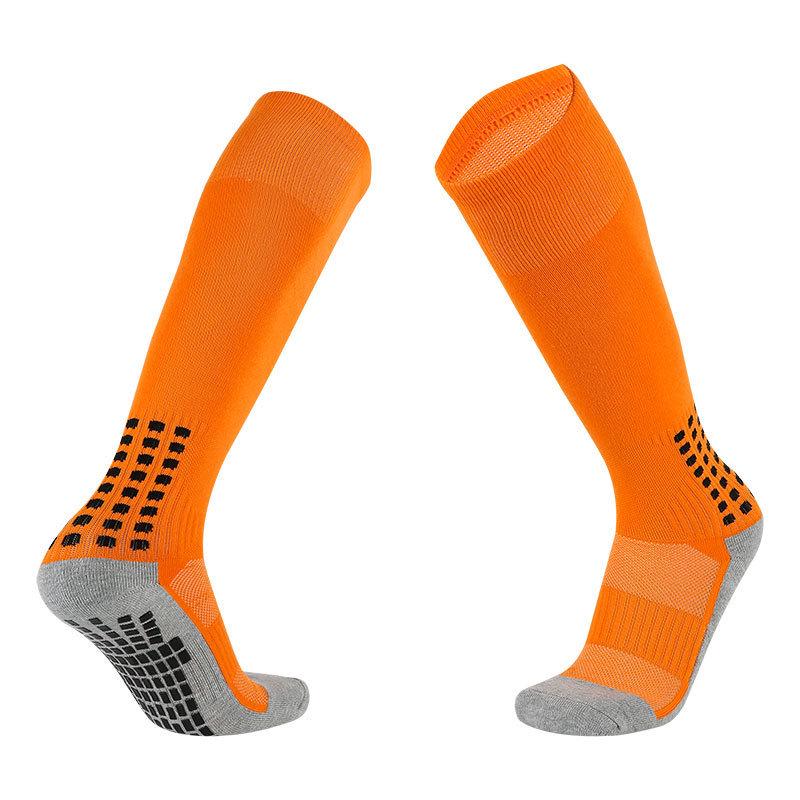 Unisex Professional Anti-Slip Soccer Socks - Thick, Over-the-Knee, Terry Style