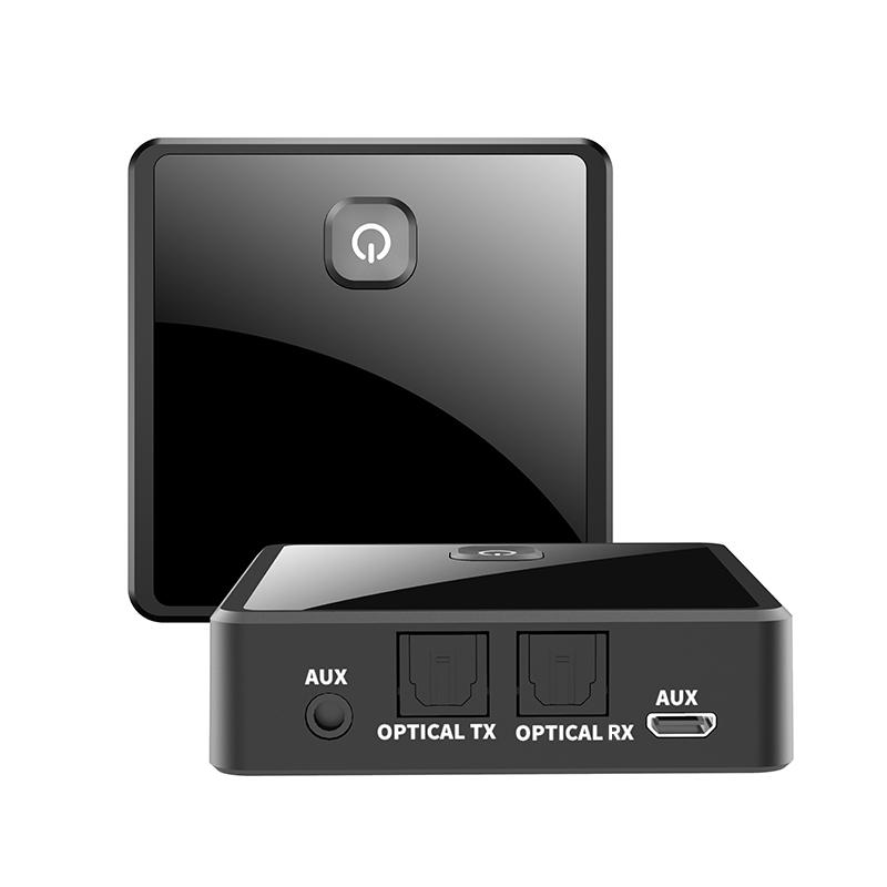 Low Latency Bluetooth Audio Transmitter Receiver 3.5mm AUX Jack Optical SPDIF Hifi Wireless Audio Adapter For PC TV Car Speaker