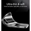 Ultra Thin Silicone Soft Case For iPhone 16 Pro Max Plus Crystal Clear Transparent Full Camera Cover Shell 16pro Promax 16plus