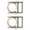 Premium 1.8MM Thick Metal Flue Support Attachment Small Style For Wall Mounting Safety