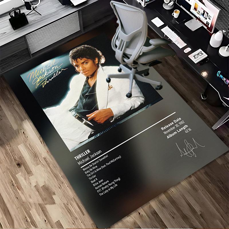 Michael Jackson Award Living Room Nonslip Area Rug Soft Carpet For Bedroom Gameoom Playroom Sofa Office Home Decor Doormat