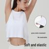 2025 Lulu Women's Quick-Dry Seamless Yoga Tank Top - Short, Sporty, and Stylish