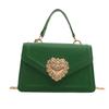 Stylish Candy Color Small Square Shoulder Bag For Women In Trendy Street Style