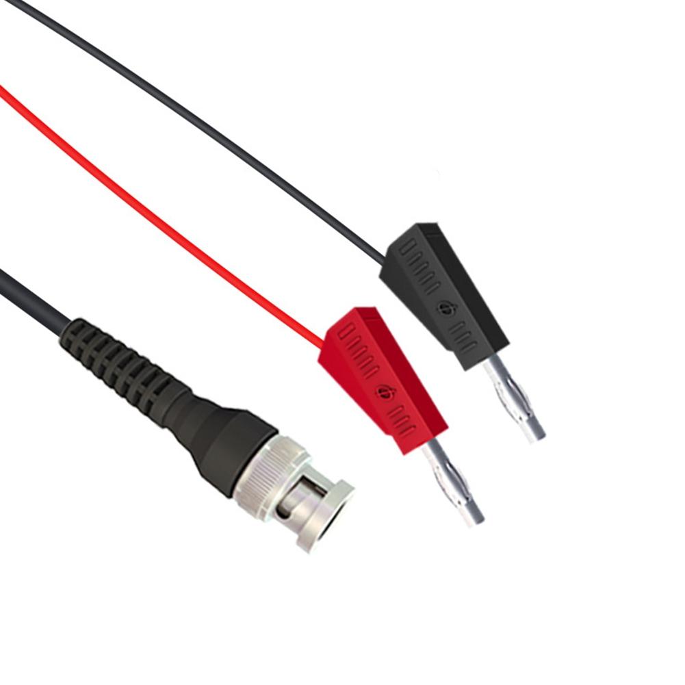 BNC to Dual Banana Hole Test Leads Cable for Lab and Industrial Applications